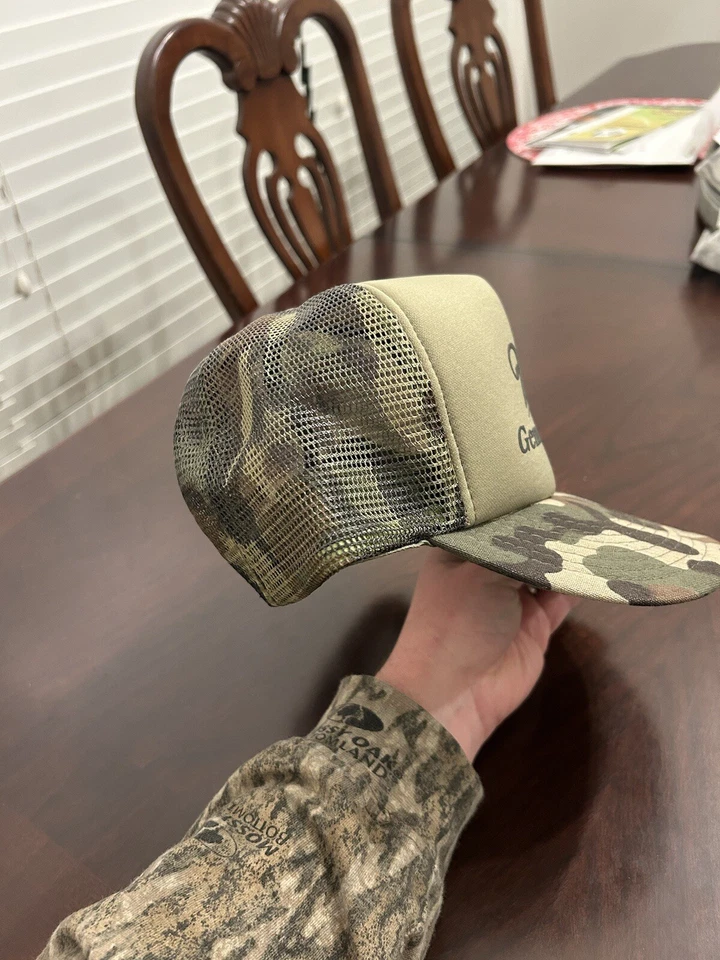 Винтажный Miller Подлинный Драфт Камуфляж Стиль Дальнобойщика Snap Back.  - Изображение 3 из 4