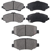 Set BeläGe Schuhe BremsbeläGe Vorne Und Hinten FüR Jeep Wrangler III (Jk