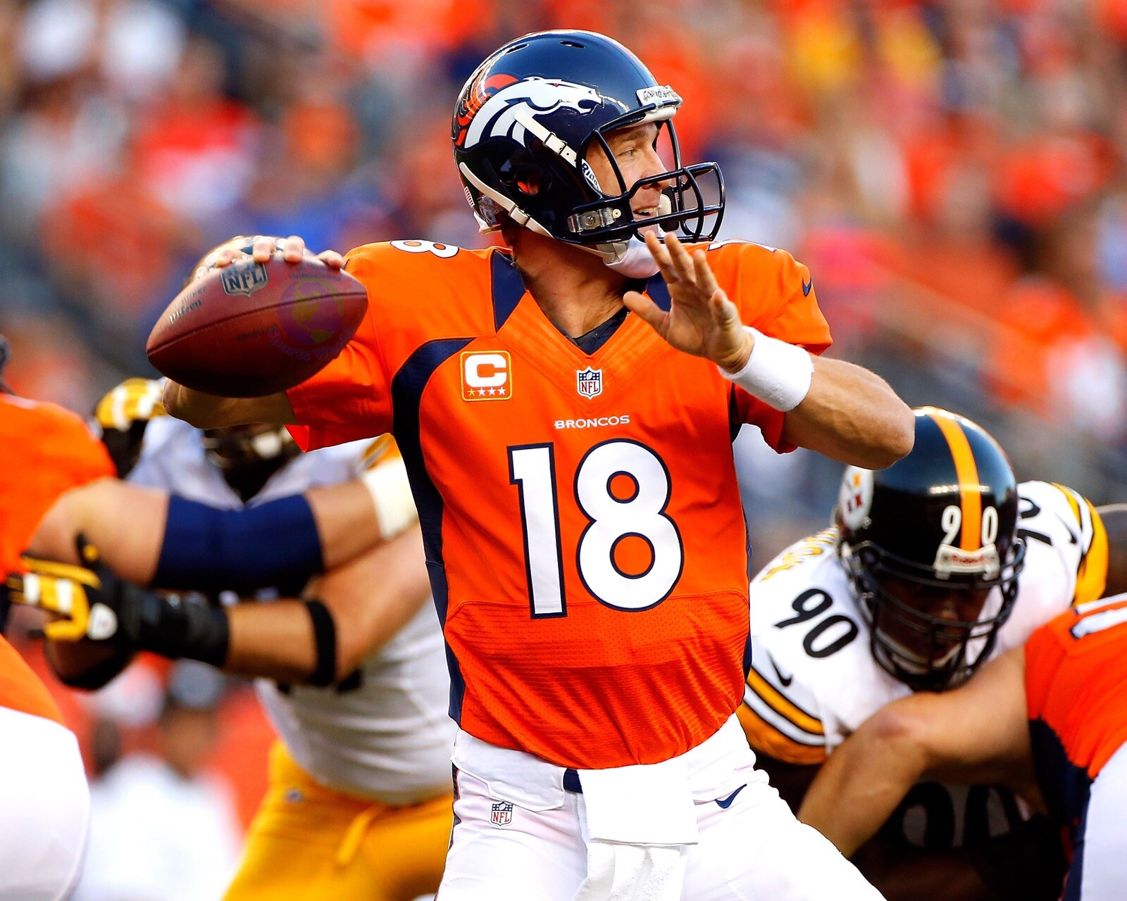 8x10 Photo PEYTON MANNING Denver Broncos NFL Pro Super Bowl MVP Colts ...