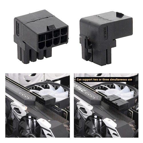90Degree Graphics Card Elbow Connector Positive 90Degree Bend Graphic Card Elbow - Afbeelding 2 van 6