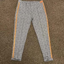 The Couture Club Pants with Orange Detail, Size Medium
