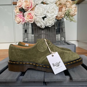 Dr Martens 1461 Hecho en Inglaterra Zapatos Verde Militar UK 8 EU 42 nos 10  Rara | eBay