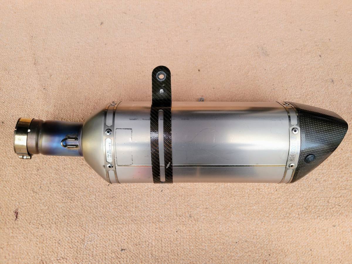 パーツ AKRAPOVIC gsxr1000r SUZUKI GSX-R1000 K7 K8 07-08 AKRAPOVIC Dual end Slip on