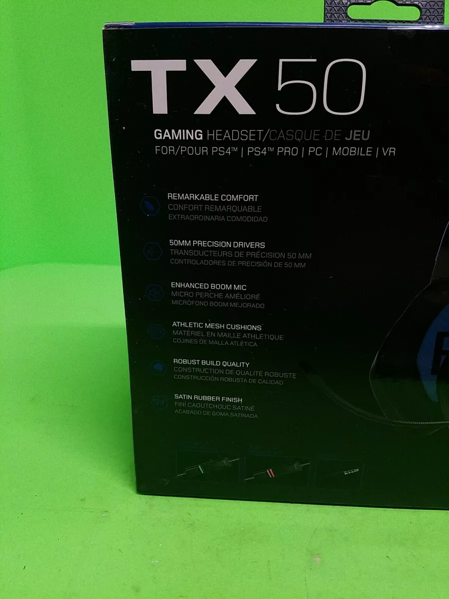 VOLTEDGE TX50 Wired AVEC FIL Gaming Headset for PS4 PS4 Pro PC