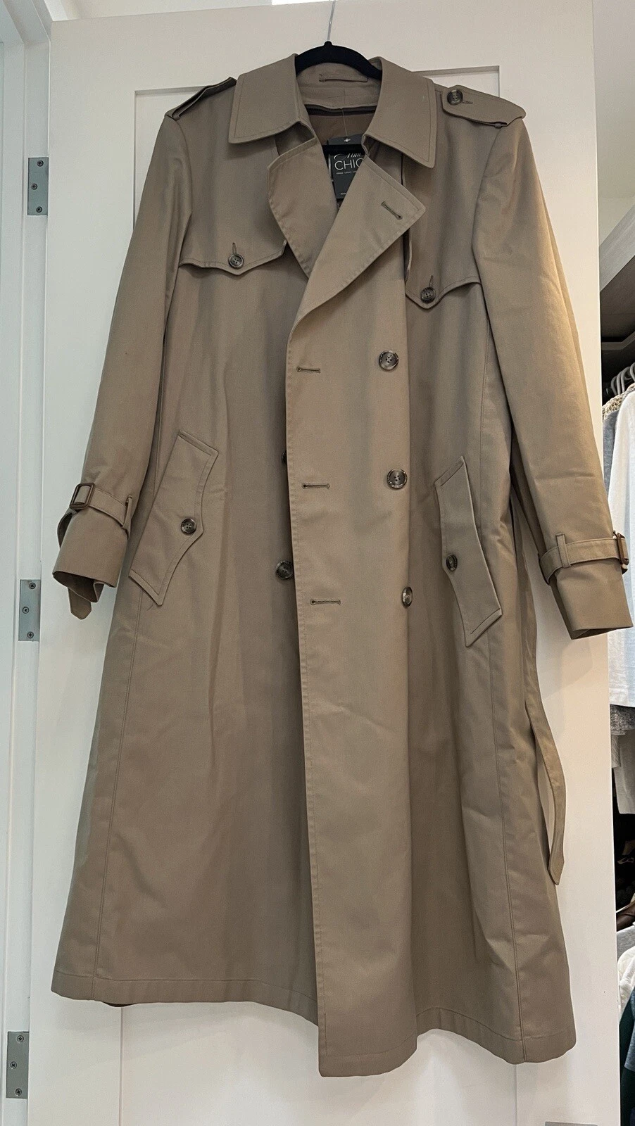 Trench coat vintage Christian Dior Monsi long