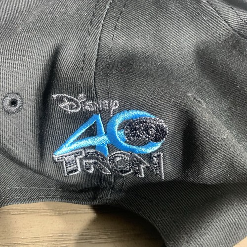 RARE Disney 40th Anniversary TRON Light Up Hat Baseball Cap Tested Works - 第 6/9 張圖片