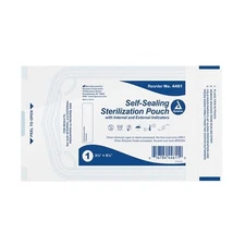 Dynarex 4461 Self-Sealing Sterilization Pouches 3.5" X 5.25" 200/Pk