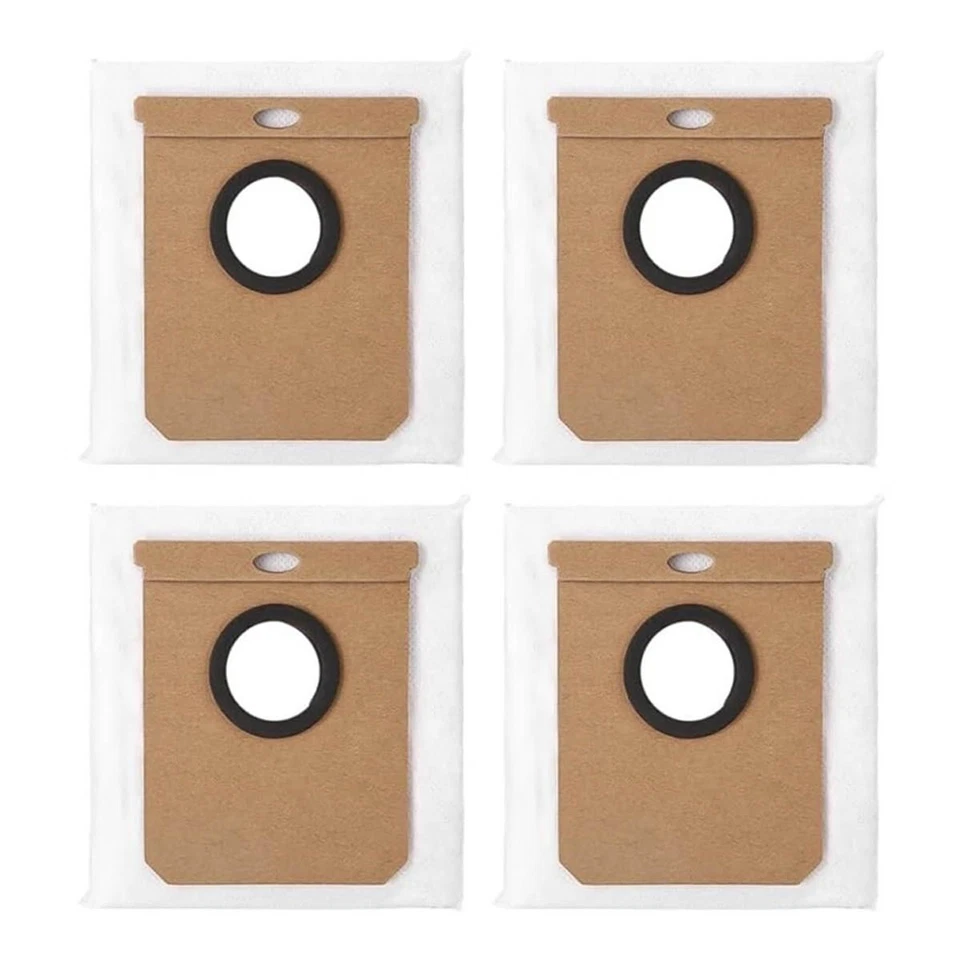 4 Stück Ersatz Staubbeutel für Haier H9+, Conga Home 10000, 8090 Ultra, 9090 AI