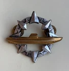 France Navy Submarine Officers and Warrant Breast Qualification Badge marked