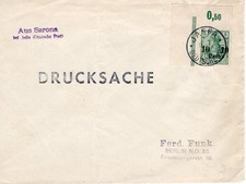 Auslandsdrucks. Nebenst. "Aus Sarona bei Jaffa (Deutsche Post)" Befund Wiegand