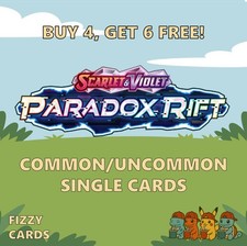 Pokemon Paradox Rift Common Uncommon Singles