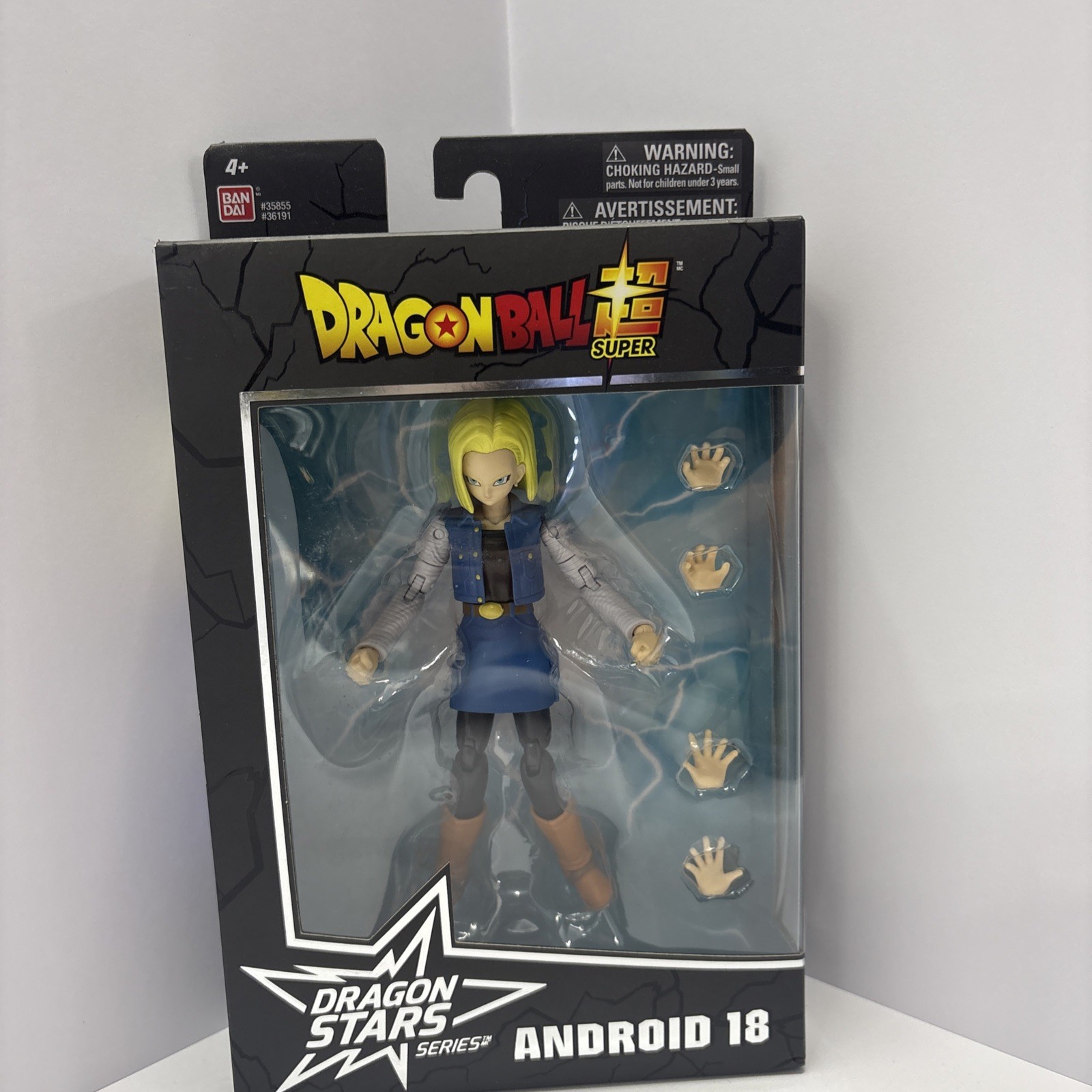 Figura Bandai 2019 DBZ Dragon Ball Z Dragon Stars Super Series 12 Android 18 NUEVO