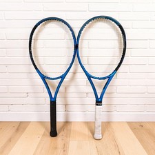 Set of 2 DUNLOP FX500 TOUR rackets with grip tape