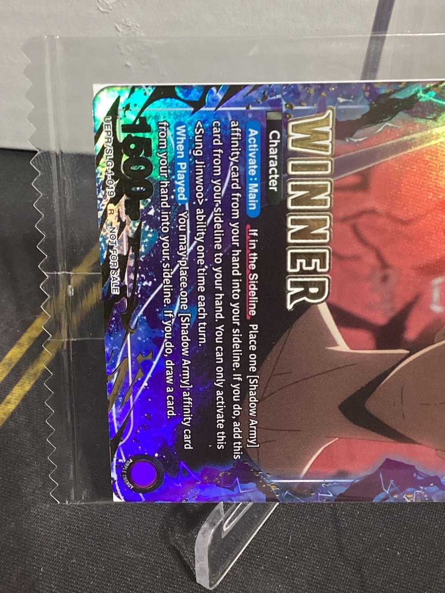 Union Arena Solo Leveling Sung Jinwoo Winner Pack Sealed Mint | eBay