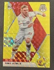 2021 Panini Mosaic UEFA Euro Kamil Jozwiak Gold Fluorescent Prizm /10
