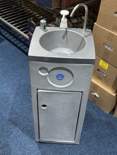 Teal Super Stallette Mains Electric Hand Wash Sink Used, Portable Mobile