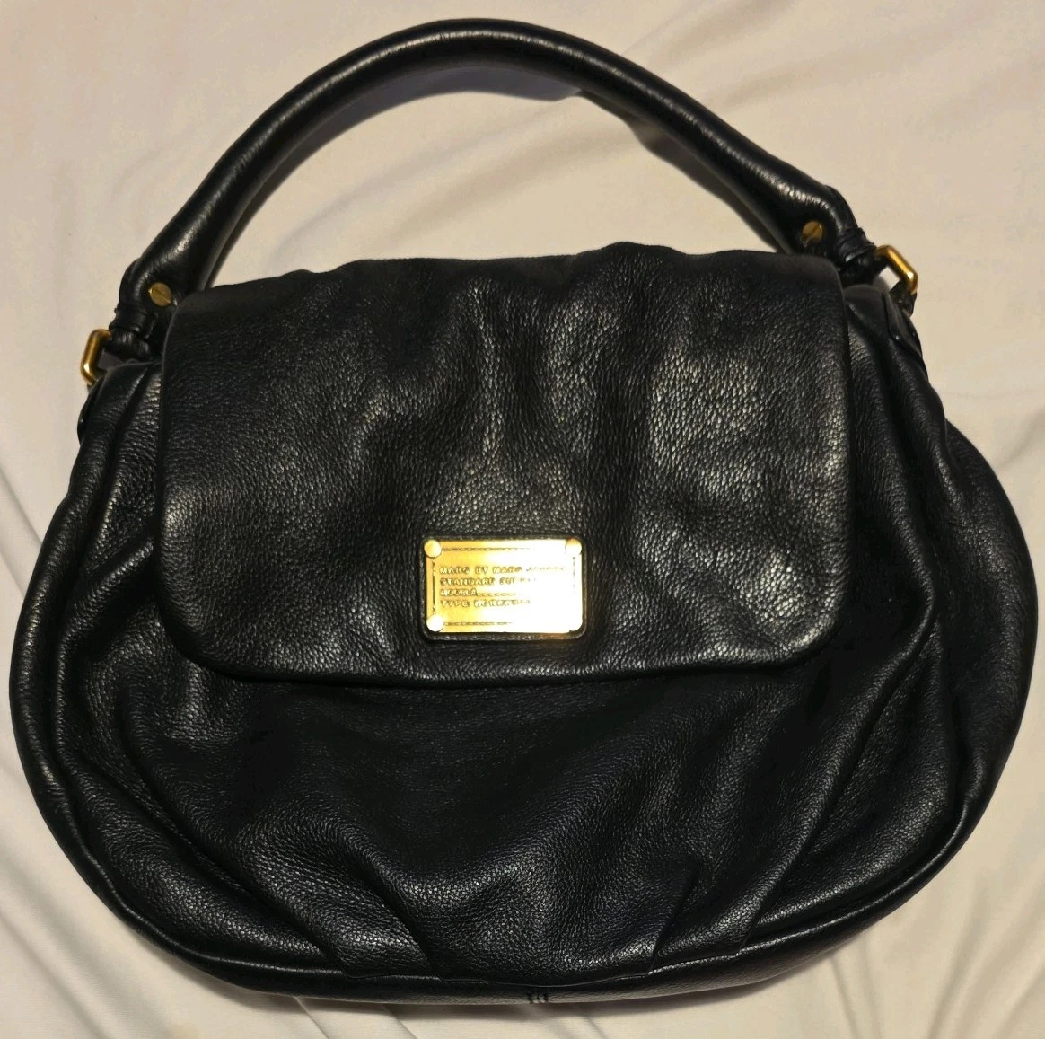 Marc by Marc Jacobs Handbag in Black Cow Leather - Workwear