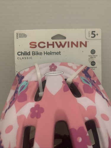 Neu Schwinn Kinder Fahrradhelm 5+ Jahre verstellbares Zifferblatt Passform pink lila türkis - Bild 2 von 6