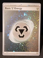 POKEMON 151 (1x) COSMOS HOLO SWIRL METAL ENERGY NM CONDITION #7
