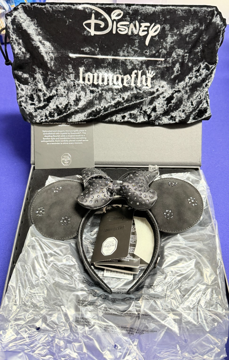 Loungefly Limited Edition Minnie Mouse Swarovski® Crystals Ear Headband Limited Edition Minnie Mouse Swarovski® Crystals Ear  main image 4