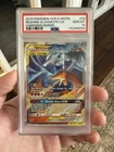 2019 POKEMON SUN & MOON UNBROKEN BONDS #20 RESHIRAM & CHARIZARD GX PSA 10