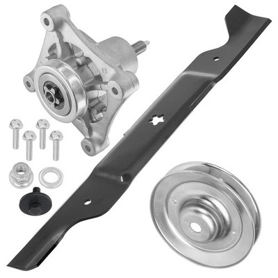 Spindle Blade & Pulley for Husqvarna Z246 LSZ4622 4220 RZ4620 EZ4624 42'' 46'' 48''