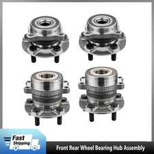 4x Front &Rear Wheel Bearing Hub Assembly for 2014 2015 Subaru XV Crosstrek 2.0L