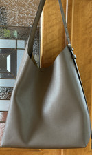 Tory Burch BEST PRICE Large Romy Hobo Bag Pebbled Leather Wild Mushroom NWT