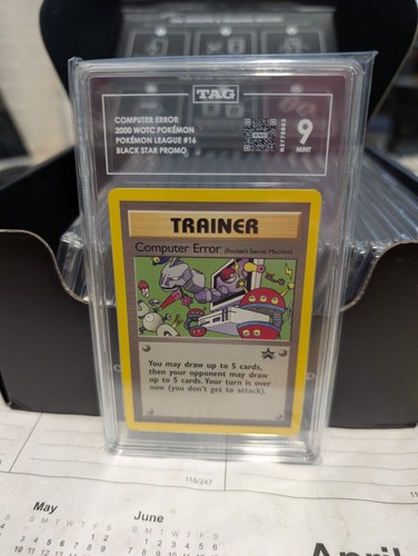 Computer Error graded TAG 9 for sale on eBay