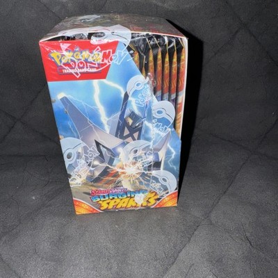 Pokmon Surging Sparks Booster Box (UK Half 18 Packs) Minor Damages NEW! | eBay Pokmon Surging Sparks Booster Box (UK Half 18 Packs) Minor Damages NEW! | eBay