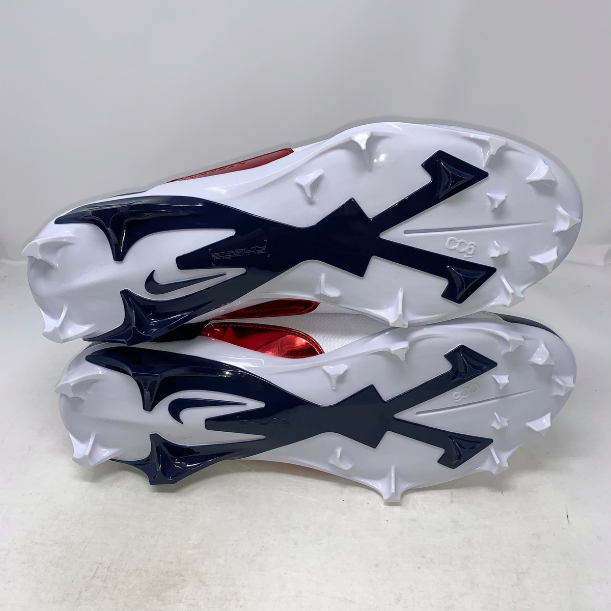 Size 12.5 Nike Jordan 12 Low Vapor Edge Howard Bisons Football Cleats FJ6215-416 JORDAN 12 VAPOR EDGE LOW FLORIDA GATORS CLEATS PE Size 9.5  main image 4