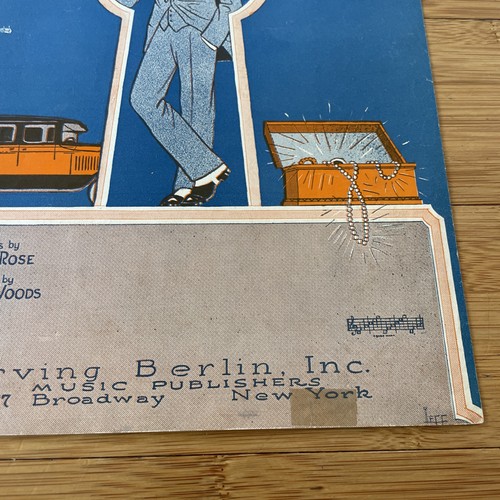 Vintage Sheet Music - Poor Papa (He's Got Nothin' At All) - 1926 Irving Berlin - Picture 3 of 8