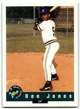 1992 Classic Draft Picks Ben Jones Minnesota Twins #102