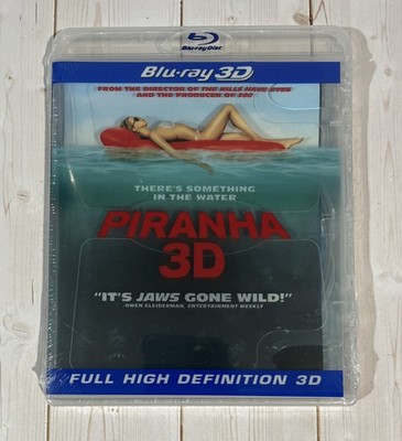 Piranha 3D + 2D - Alexandre Aja - 2011 Blu Ray New Sealed
