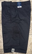 NWT Mens George Dark Gray Below The Knee Messenger Shorts Size 38