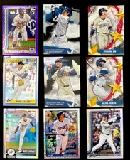Any Dodgers Fans Out There ~ 22 Assorted Baseball Cards - See Pics