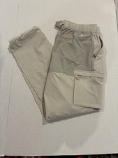 Nike ACG Smith Summit Cargo College Gray Beige Pants Men's Size Medium