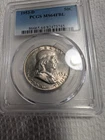 1953 D franklyn half dollar mint state 64 FBL