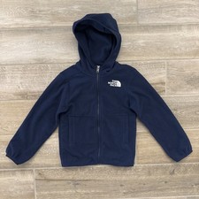The North Face Kids' Glacier Full Zip Hooded Jacket Lightweight Fleece Hoodie