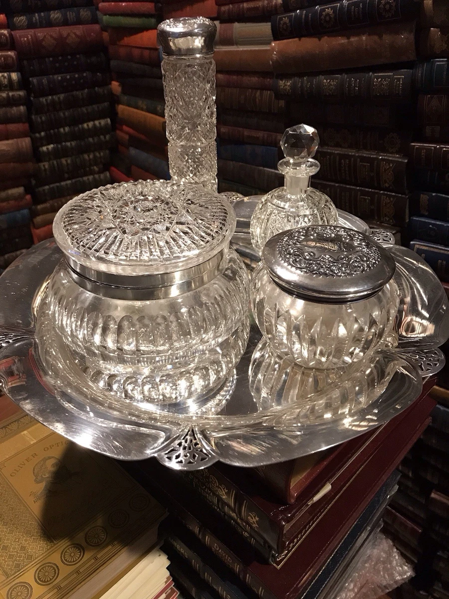 Glass Clear Collectible Tins 1900-1919 Time Period Manufactured