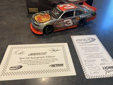 Din 001 Ty Dillon 1/24 2014 Elite Bass Pro Shops Auto Signed Raw Diecast