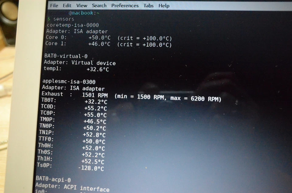 Apple Macbook A1181 1,83 GHz 2 GB 128 GB Antix Linux Debian MacOS 10.6 - Bild 4 von 4