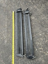 Fabbri Car Roof Rack Ski Snowboard Holder 25 Long Black Metal Transport