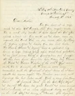 George H. Stevens – 10th New York Cavalry – Civil War Handwritten Letter – 1865