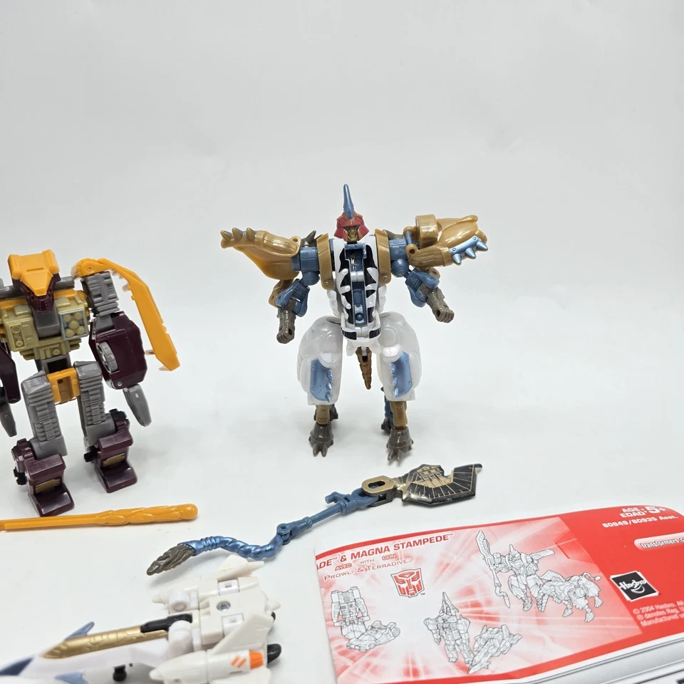 STOCKADE & MAGMA STAMPEDE Transformers Universe Near complete W/Instructions - Image 2 of 4