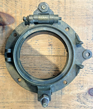 Cast Brass Ship’s Porthole 29cm – Vintage Maritime Hardware