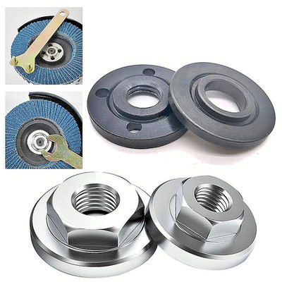 Angle Grinder Flange Nut Set M14/5/8-11 Metal Pressure Plate Replacement Too