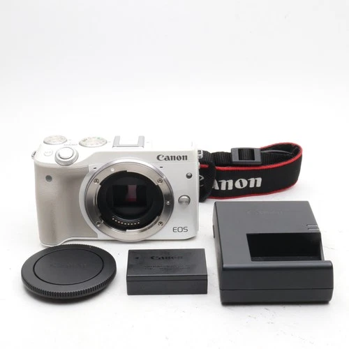 [Near Mint] Canon EOS M3 24.2MP White Digital SLR Body Only from Japan