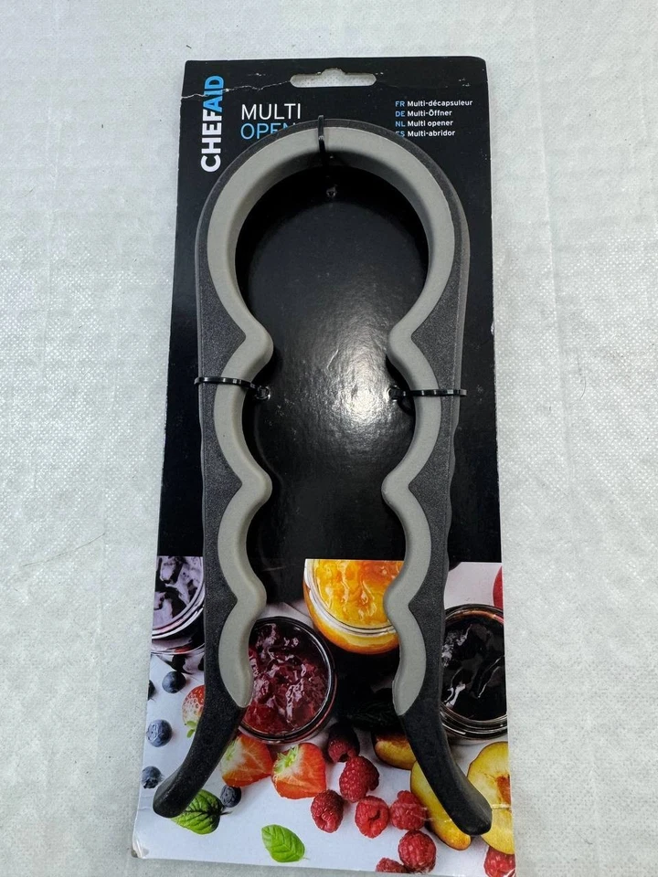Chef Aid Easy Grip Multi-Opener, Gives Extra Support Opening Jars, Bottles and R - Image 3 of 4