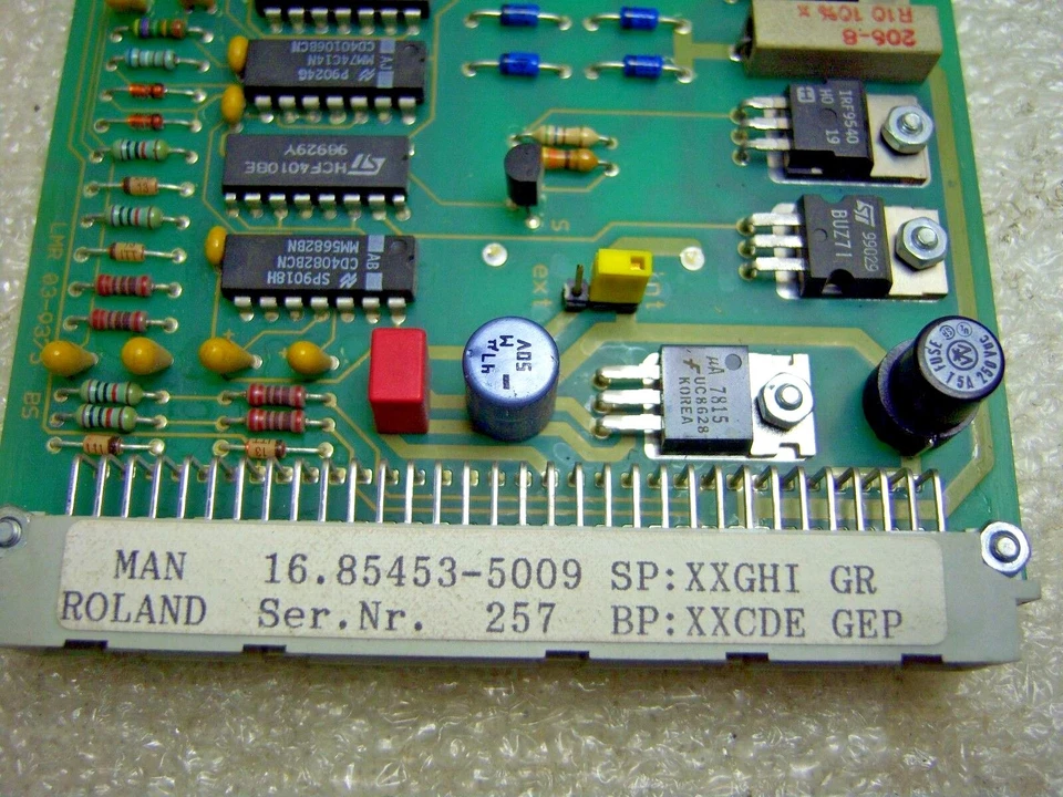 Strombereich / Man Roland 16.85453-5009 PC Board - Image 2 of 3
